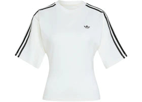 adidas Women's Adilenium 5.0 Slim Tee Off White - vue 360