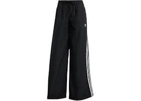 adidas Women's Adilenium Season 3 Oversized Track Pants Black - authentic adidas apparel