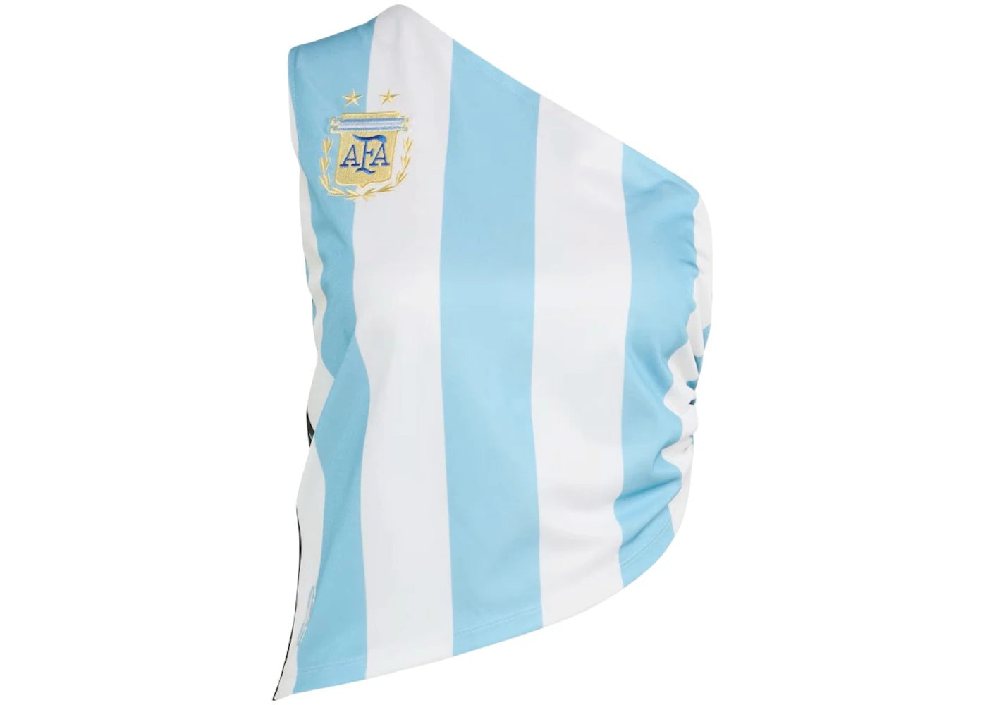 adidas Damen Argentinien Reconstructed Bringback Trikot Weiß - vue 360