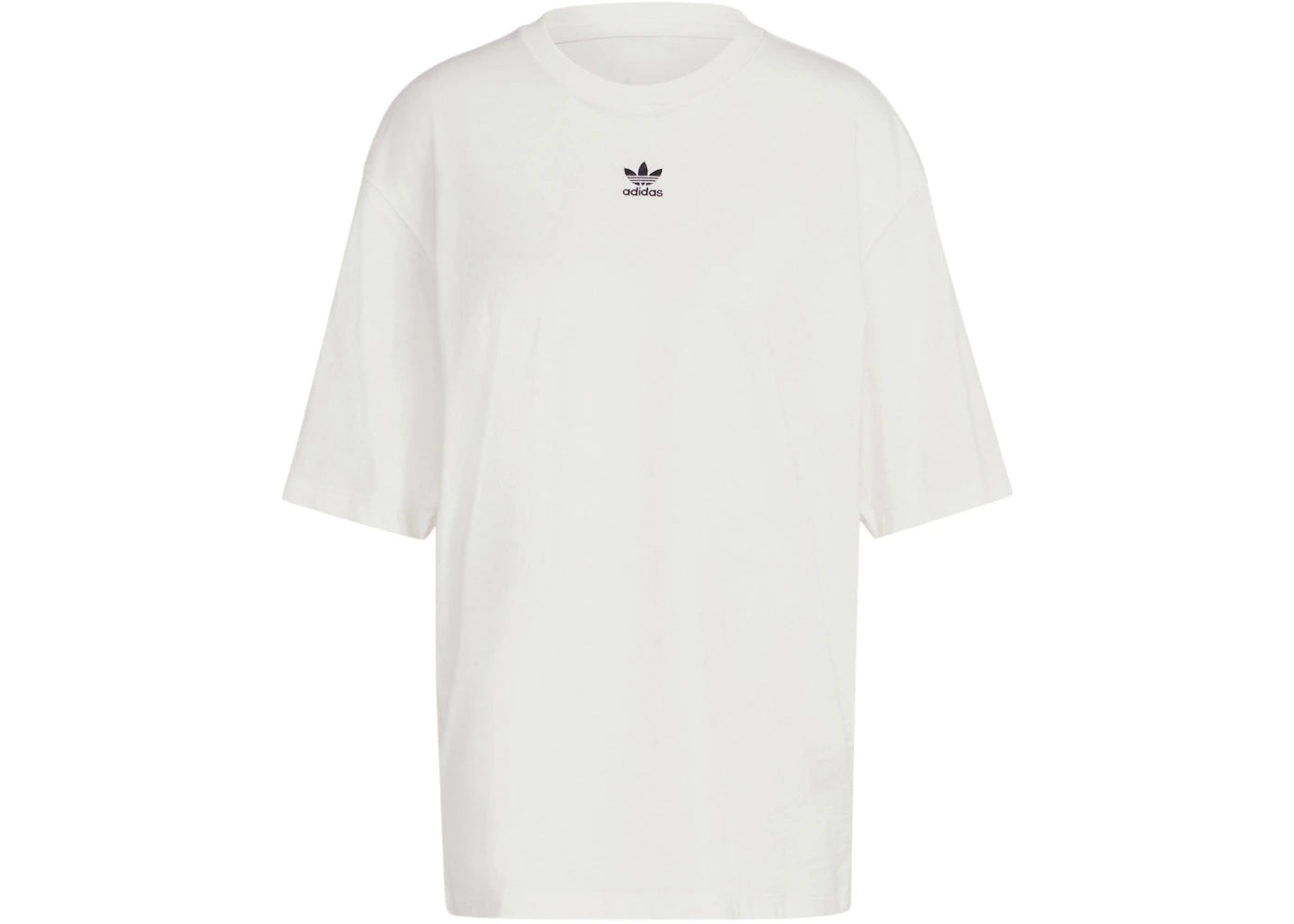 adidas Women's Essentials Boyfriend Tee White - vue 360
