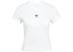 adidas Women's Essentials Slim T-Shirt White - authentic adidas apparel