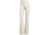 adidas Women's Essentials Small Logo Flared Leggings Wonder Alumina/White