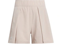 adidas Women's Go-To Pleated Shorts Wonder Taupe