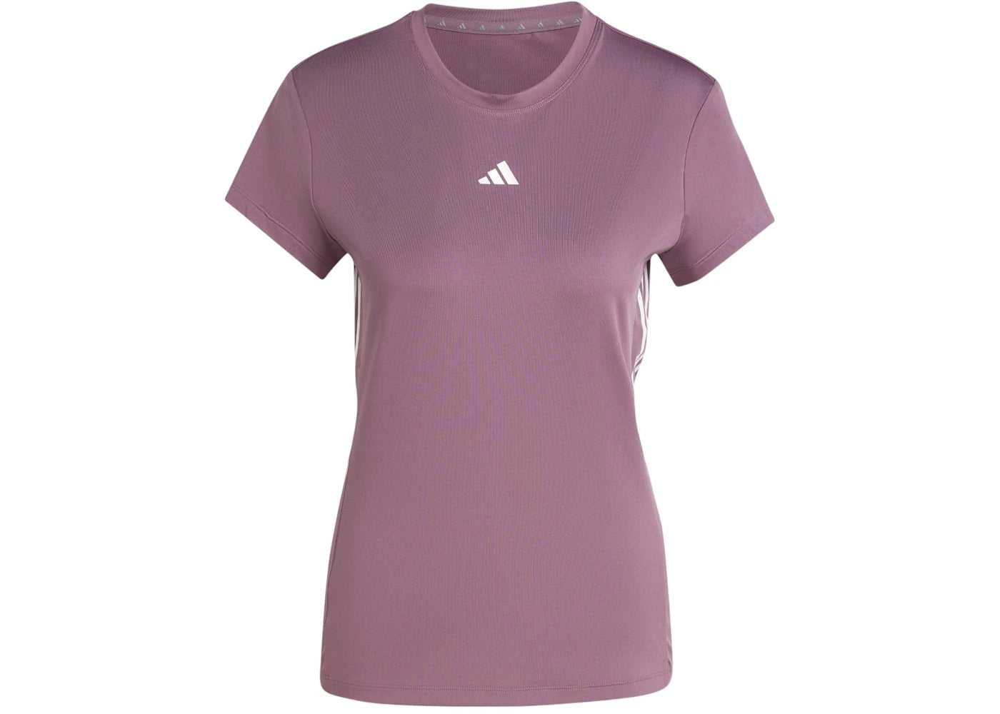 adidas Women's Hyperglam T-Shirt Shadow Fig/White - vue 360