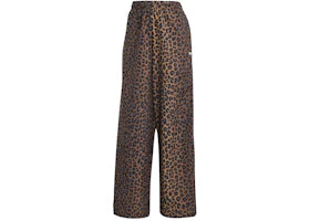 adidas Women's Leopard Firebird Oversized Track Tracksuit Bottoms Multicolor