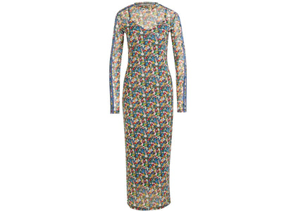 adidas Women's Liberty London Mesh Maxi Dress Multicolor/Night Indigo - product view 2