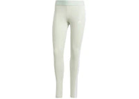 adidas Women's Loungewear Essentials 3-Stripes Leggings Linen Green