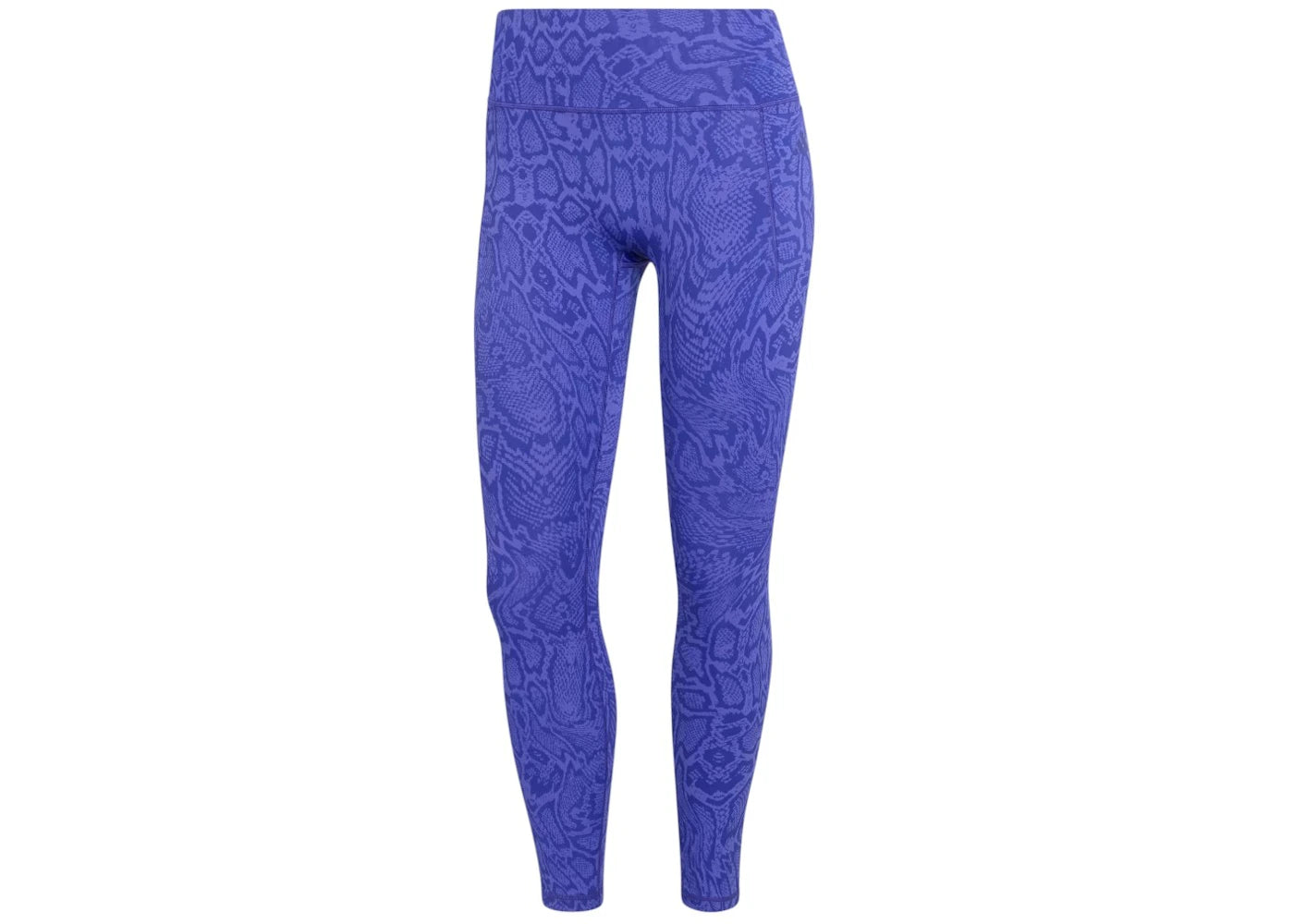 adidas Women's Optime PrimeLift Snake 7/8 Leggings Solar Purple/Pure Purple - vue 360