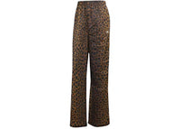 adidas Women's Originals Wide Leg Satin Joggers Bronze Strata