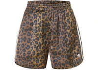 adidas Women's Satin (Asia Sizing) Shorts Multicolor/Bronze Strata