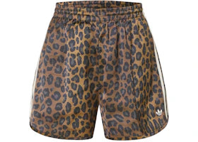 adidas Women's Satin (Asia Sizing) Shorts Multicolor/Bronze Strata