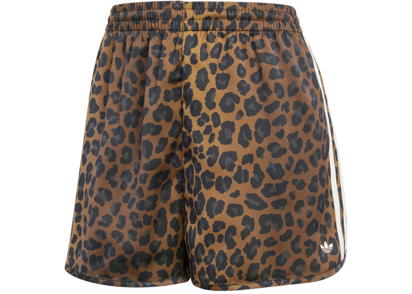 adidas Women's Satin Shorts Multicolor/Bronze Strata - vue 360