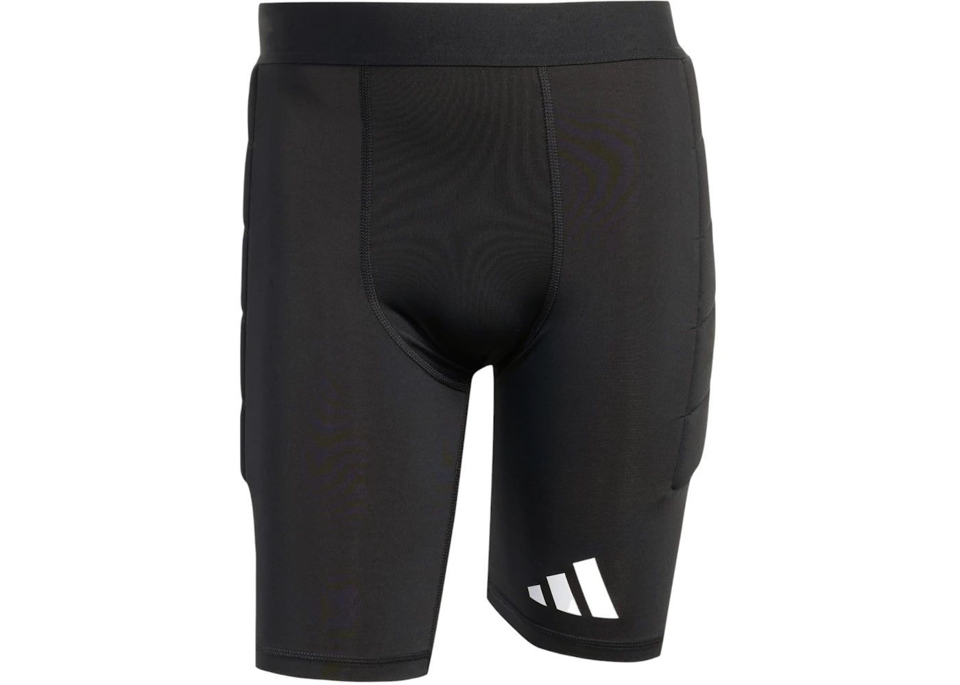 adidas Women's Squadra 25 Goalkeeper Padded Short Leggings Black/White - vue secondaire A