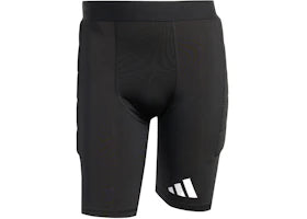 adidas Women's Squadra 25 Goalkeeper Padded Short Leggings Black/White - vue 360