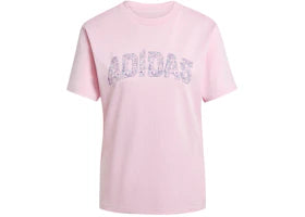 adidas Women's Tech Illustrate Graphic Tee True Pink