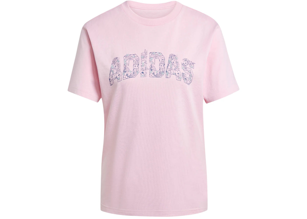 adidas Women's Tech Illustrate Graphic Tee True Pink - vue secondaire A