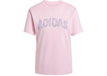 adidas Women's Tech Illustrate Graphic Tee True Pink - product view 2