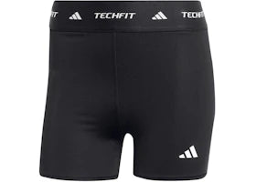 adidas Women's Techfit Stay In Play Short Leggings Black
