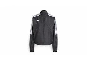 adidas Women's Tiro Cut 3-Stripes Woven Track Top Black - vue 360
