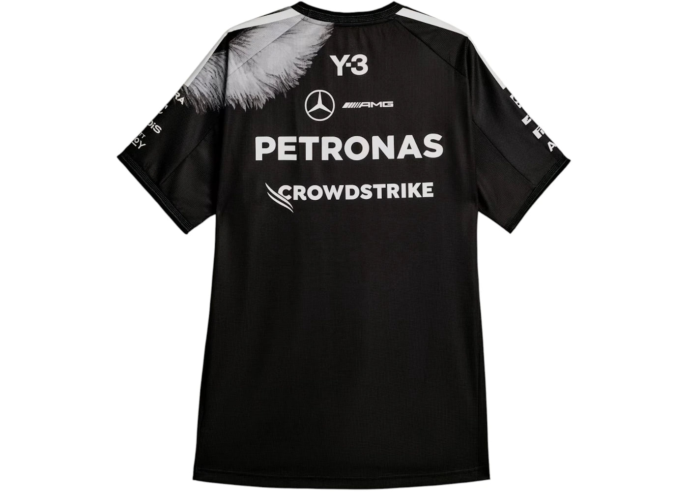 adidas x Y-3 Mercedes Amg Petronas Formula 1 Team Driver Jersey Black - vue secondaire B
