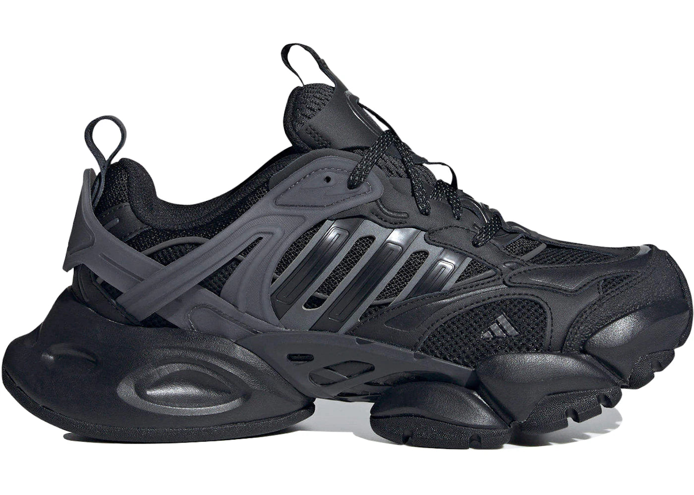 adidas XLG Runner Deluxe Black Grey - vue 360