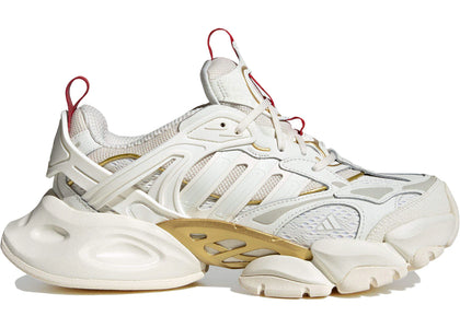 adidas XLG Runner Deluxe Off White Gold Metallic Red - authentic adidas sneakers