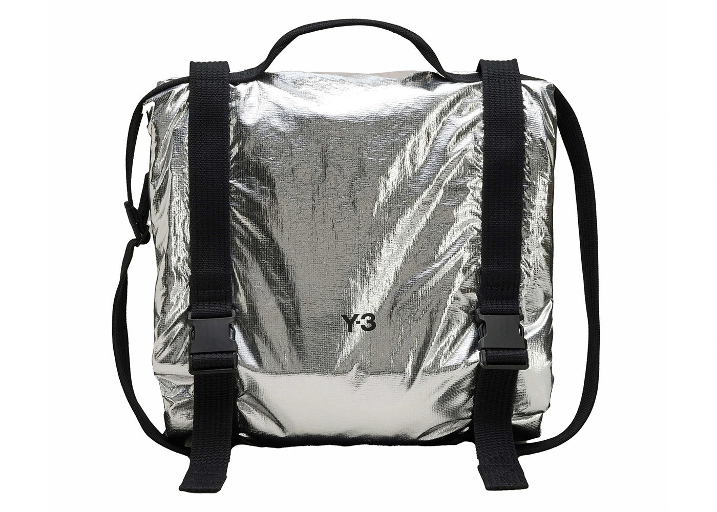 adidas Y-3 Beach Towel Bag Silver - vue 360
