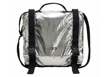 adidas Y-3 Beach Towel Bag Silver - authentic adidas product