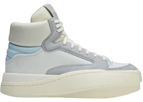adidas Y-3 Centennial High Off White Light Grey Cream White - vue 360