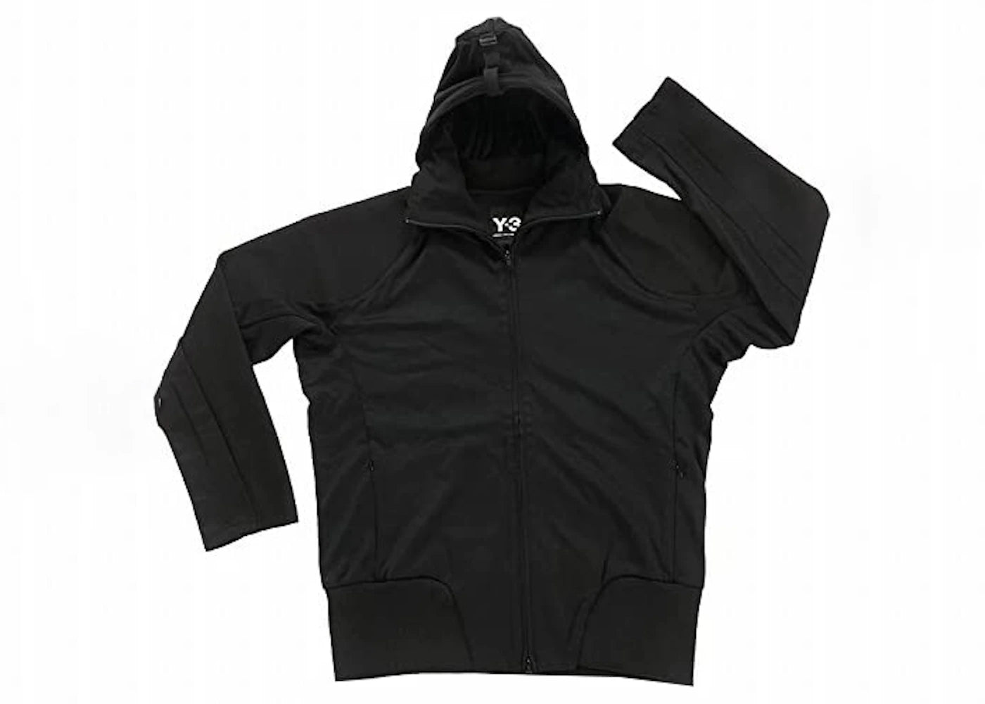 adidas Y-3 Core Track Zip Hoodie Black - vue secondaire B