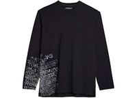 adidas Y-3 GFX Long Sleeve Tee Black