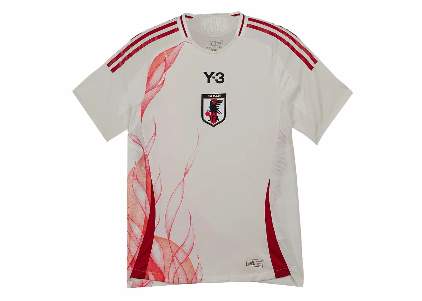 adidas Y-3 Japan Auswärtstrikot Authentic Core White - vue 360