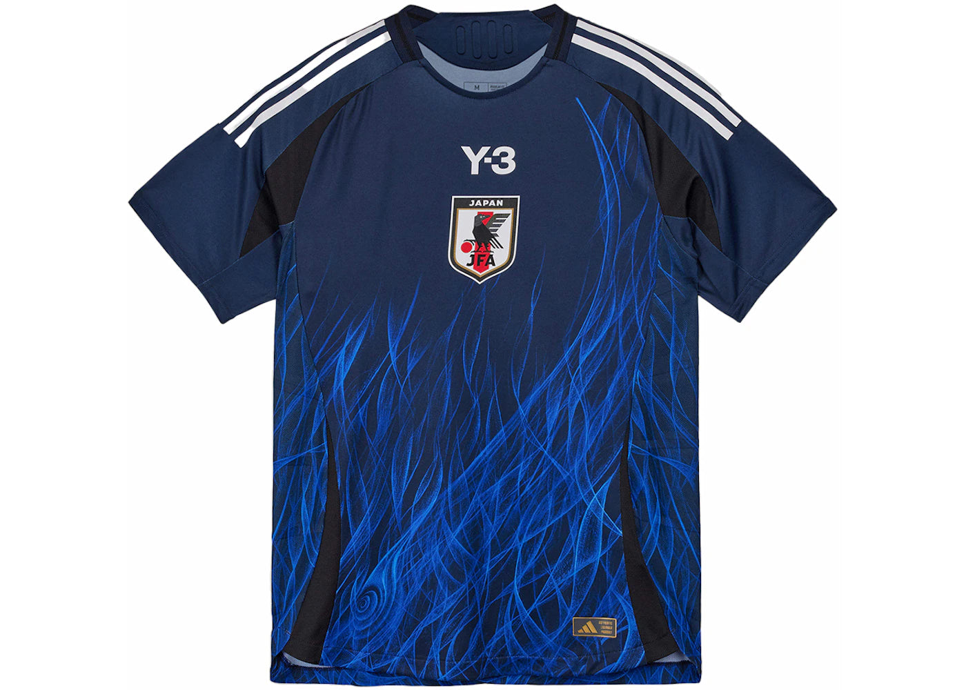 adidas Y-3 Japan Home Authentic Jersey Blue