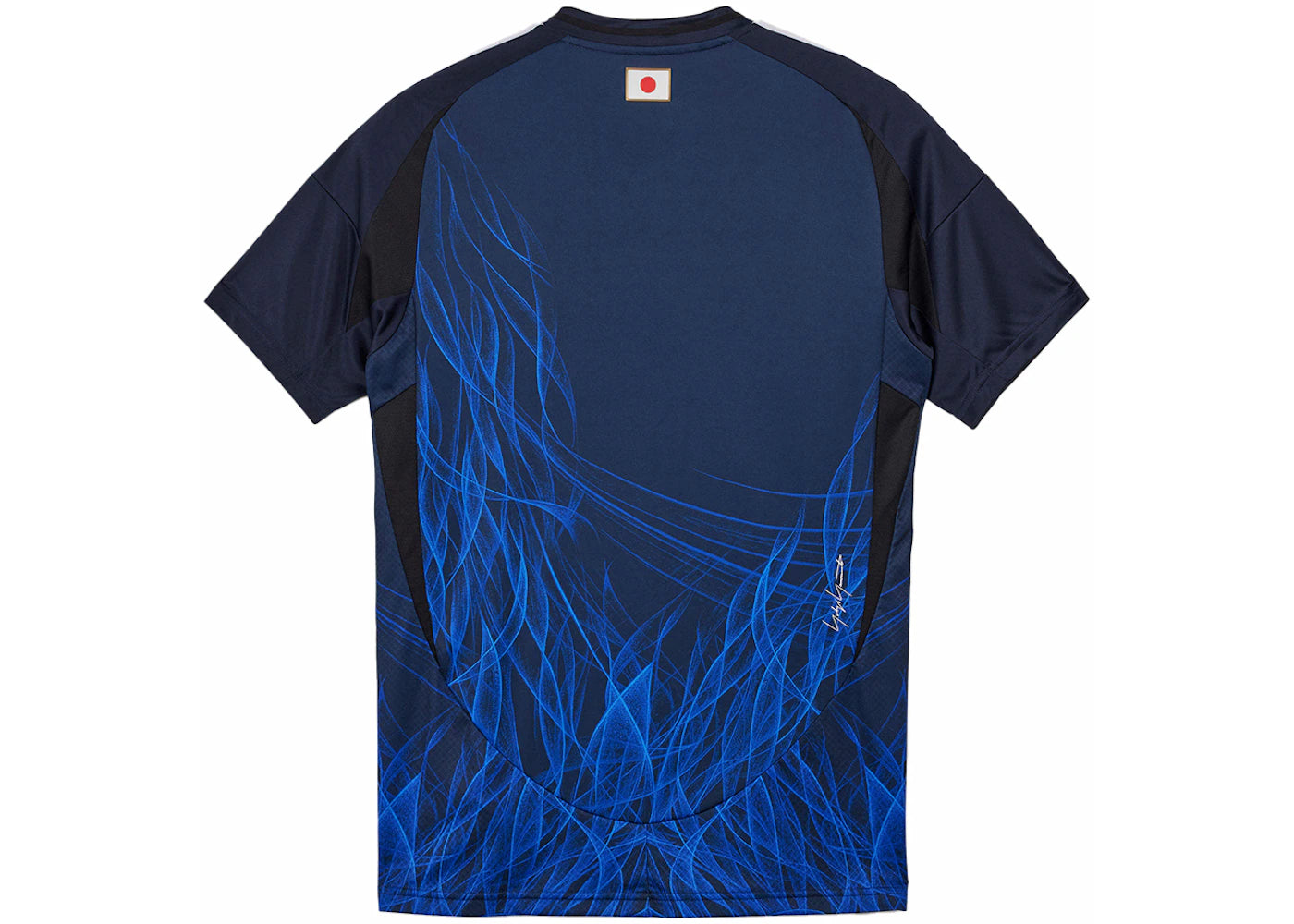 adidas Y-3 Japan Home Jersey Blue - vue secondaire B