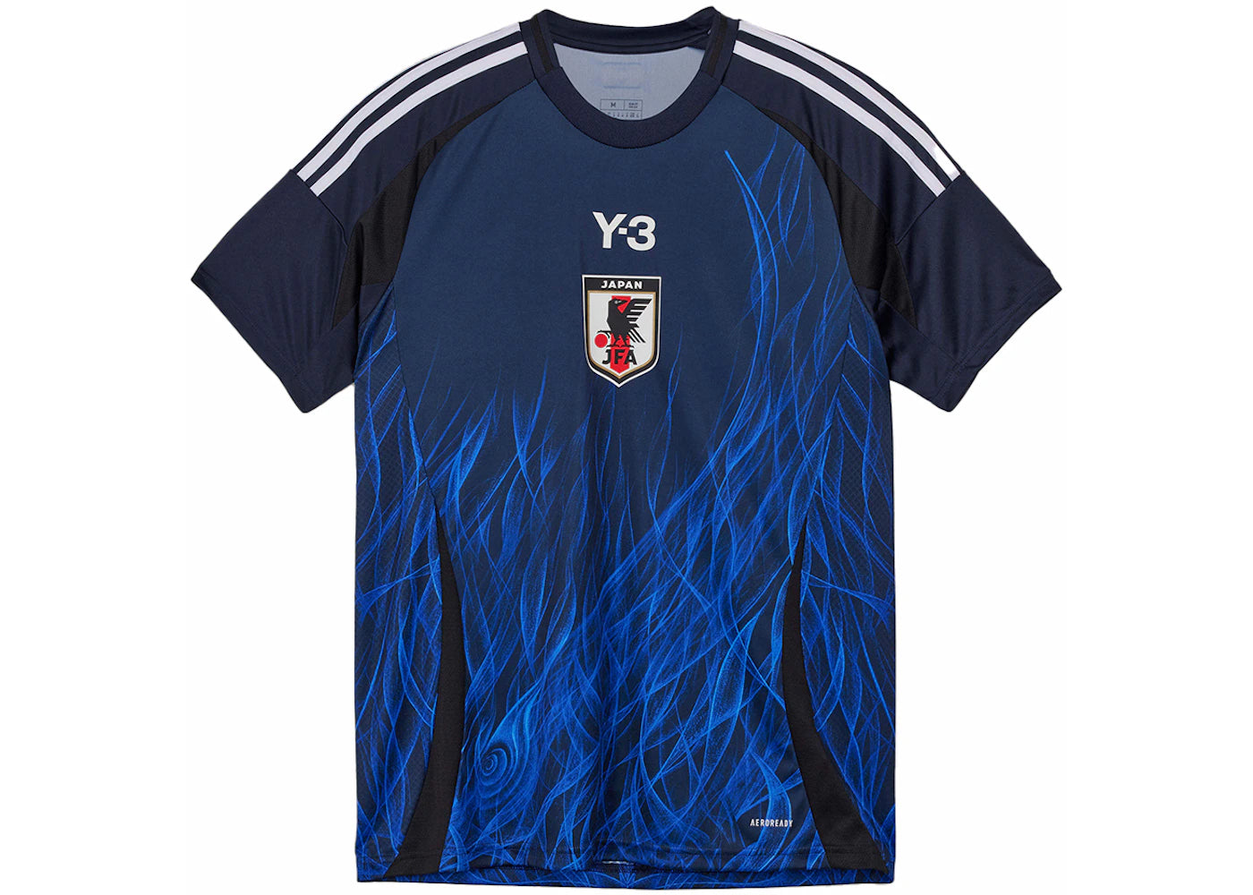 adidas Y-3 Japan Home Jersey Blue - vue secondaire A