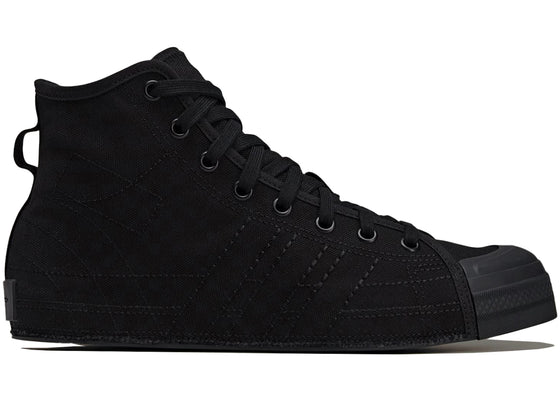 adidas Y-3 Nizza Hi Triple Black sneakers - authentic adidas shoes