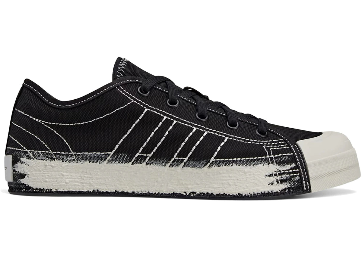 adidas Y-3 Nizza Lo Black Talc - vue secondaire A
