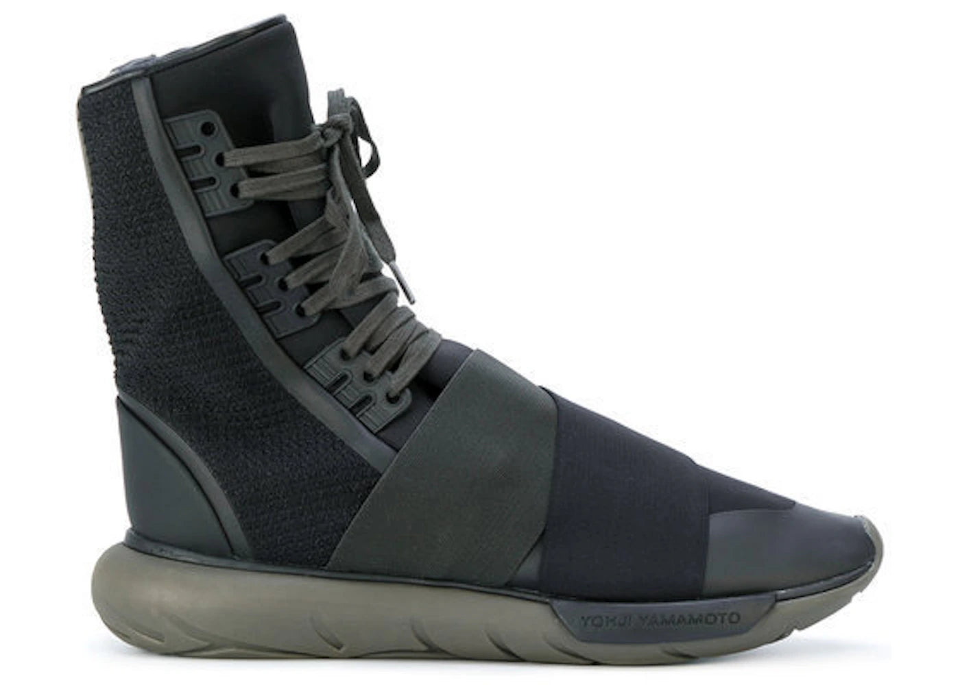 adidas Y-3 Qasa Boot Core Black sneakers - authentic adidas shoes