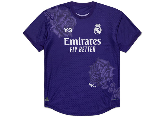 adidas Y-3 Real Madrid 23/24 Special Edition Trikot Authentic Jersey Dark Purple t-shirt - authentic streetwear clothing