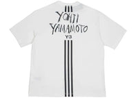 adidas Y-3 Signature Graphic Short Sleeve Tee White