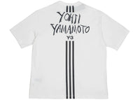 adidas Y-3 Signature Graphic Short Sleeve Tee White
