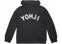 adidas Y-3 Yohji Letters Hoodie Black/Off White