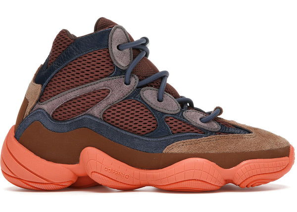adidas Yeezy 500 High Tactile Orange sneakers - authentic streetwear shoes
