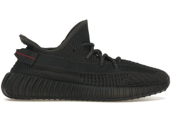 adidas Yeezy Boost 350 V2 Black (Non-Reflective) sneakers - authentic streetwear shoes