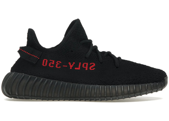 adidas Yeezy Boost 350 V2 Black Red sneakers - authentic streetwear shoes