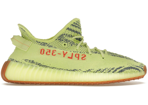 adidas Yeezy Boost 350 V2 Semi Frozen Yellow sneakers - authentic streetwear shoes