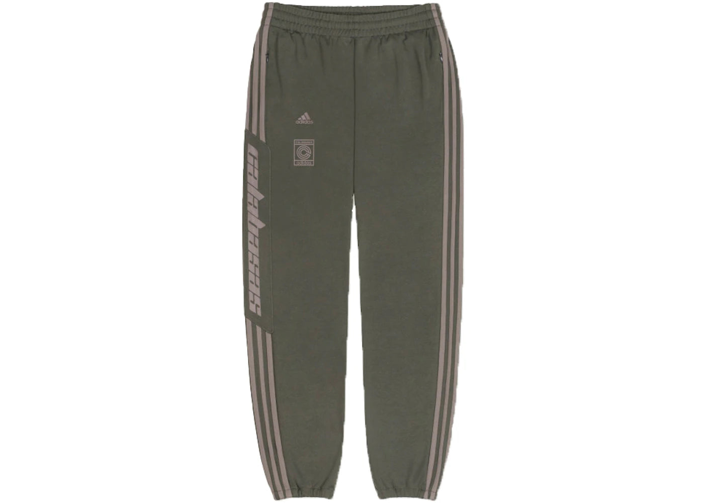 adidas Yeezy Calabasas Track Pant Core/Mink - vue 360