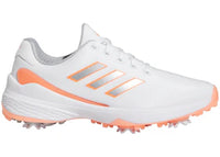 adidas ZG23 Golf Cloud White Silver Metallic Coral Fusion (Women's)