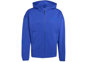 adidas Z.N.E. Full-Zip Hooded Track Jacket Semi Lucid Blue