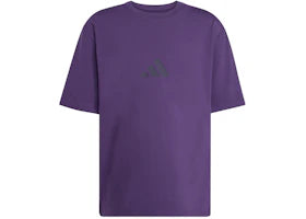 adidas Z.N.E. Loose-Fit Tee Aurora Plum